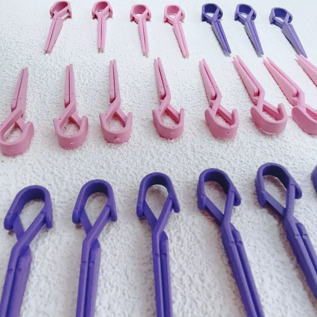 Aventio ColorLock - klipsy do malowania paznokci